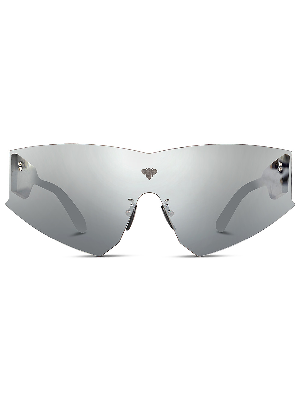 Vertigo Glasses in Acetate with a Futuristic Shape