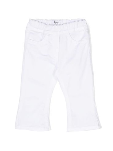 Cotton trousers with elasticated waist