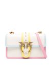 pinko - Borsa mini a tracolla 'Love One' in pelle a pannelli