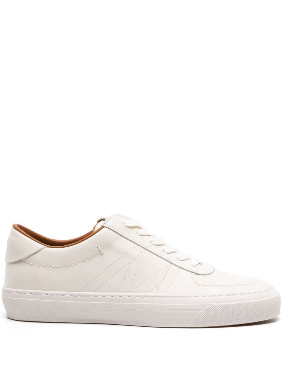 Leather Monclub Sneakers with Laces