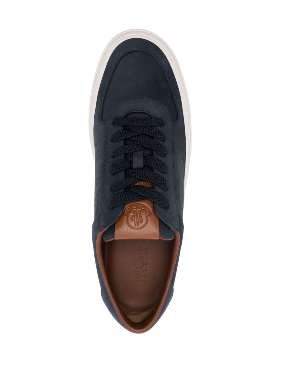 Leather Monclub sneakers with laces