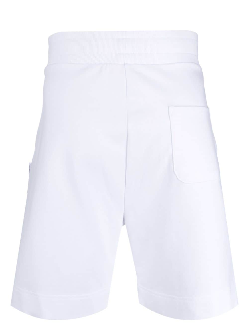 Stretch cotton Bermuda shorts with Teddy bear motif