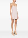 philosophy di lorenzo serafini - Short dress in viscose and linen with thin straps - 3