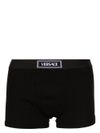 Stretch cotton boxer briefs with logo