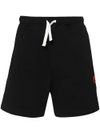 Cotton Bermuda shorts with embroidered logo