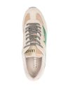 Sneakers basse Flash Dreamy con glitter e pannelli in camoscio