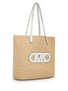 Eliza Large Woven Straw Tote Bag