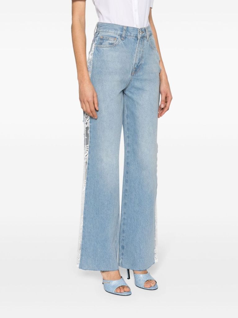 パンツ LIU JO Woman Pants Denim UXX042D4811 78482 High Rise Denim Liu Jo Liu Jo Blue Denim Jeans Woman