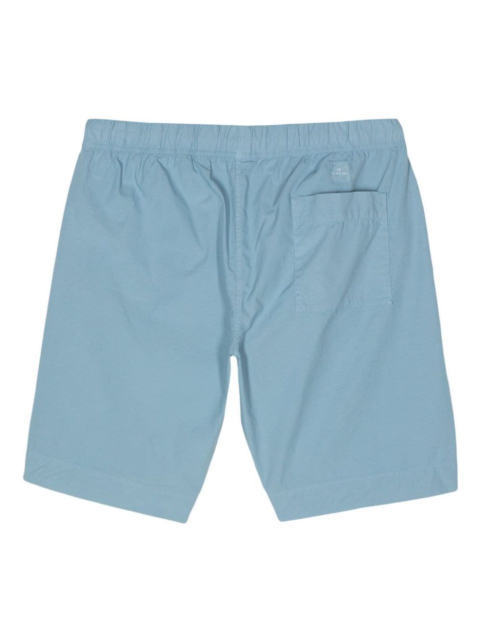 Shorts in cotone con tasca applicata sul retro