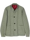 Cotton Jacquard Shirt-Jacket