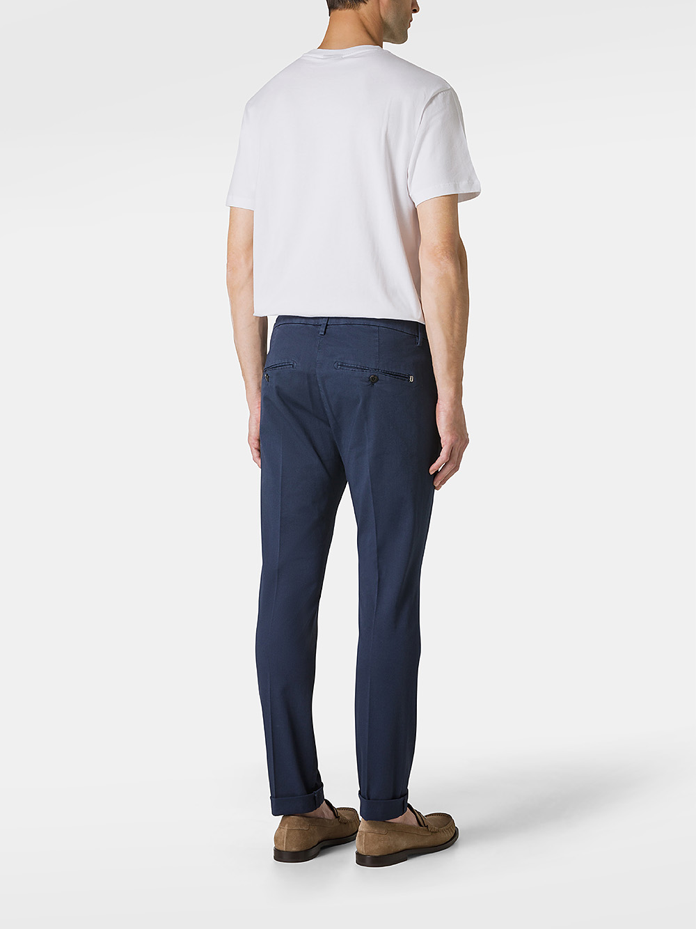 Pantaloni Gaubert in cotone stretch slim chino