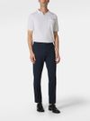 Tailored stretch cotton trousers