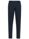 Tailored stretch cotton trousers