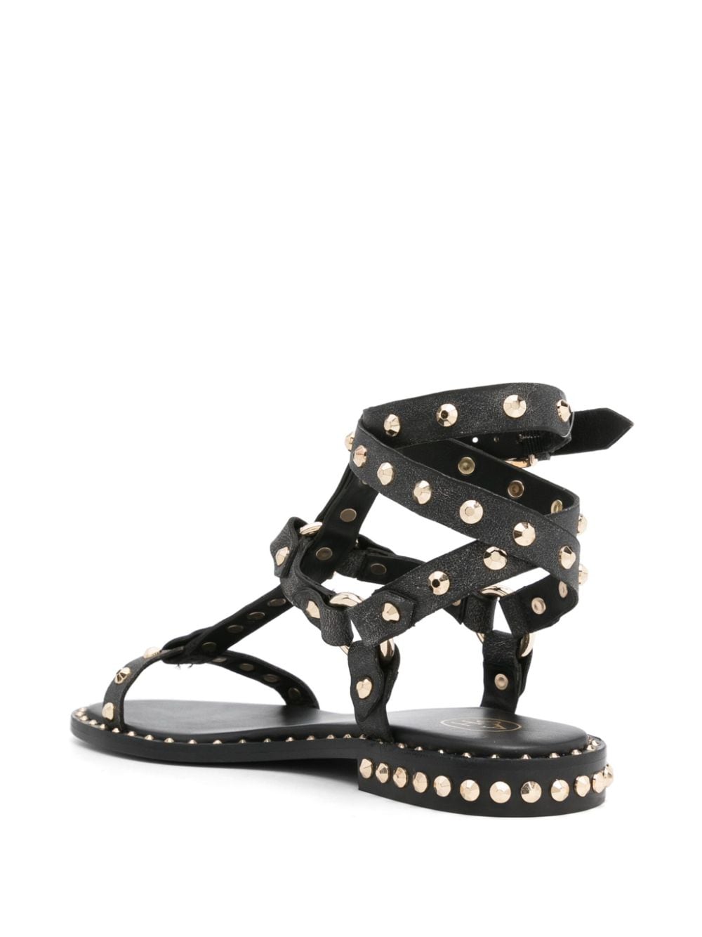 Borchie Oro Sandali Pelle Borchie Sandali Con Borchie Ash Ash