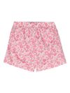 Shorts Liberty in cotone con stampa floreale