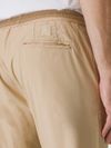 Cotton Pants with Drawstring Waist