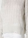 New Forizia Braided Cotton Sweater