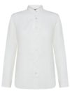 Tamerice Linen Shirt with Mandarin Collar