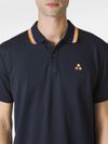 Cotton Blend Polo with Embroidered Logo