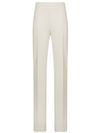 Hulka trousers in viscose blend with pressed crease