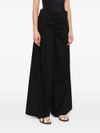 Proteo wide-leg cotton trousers