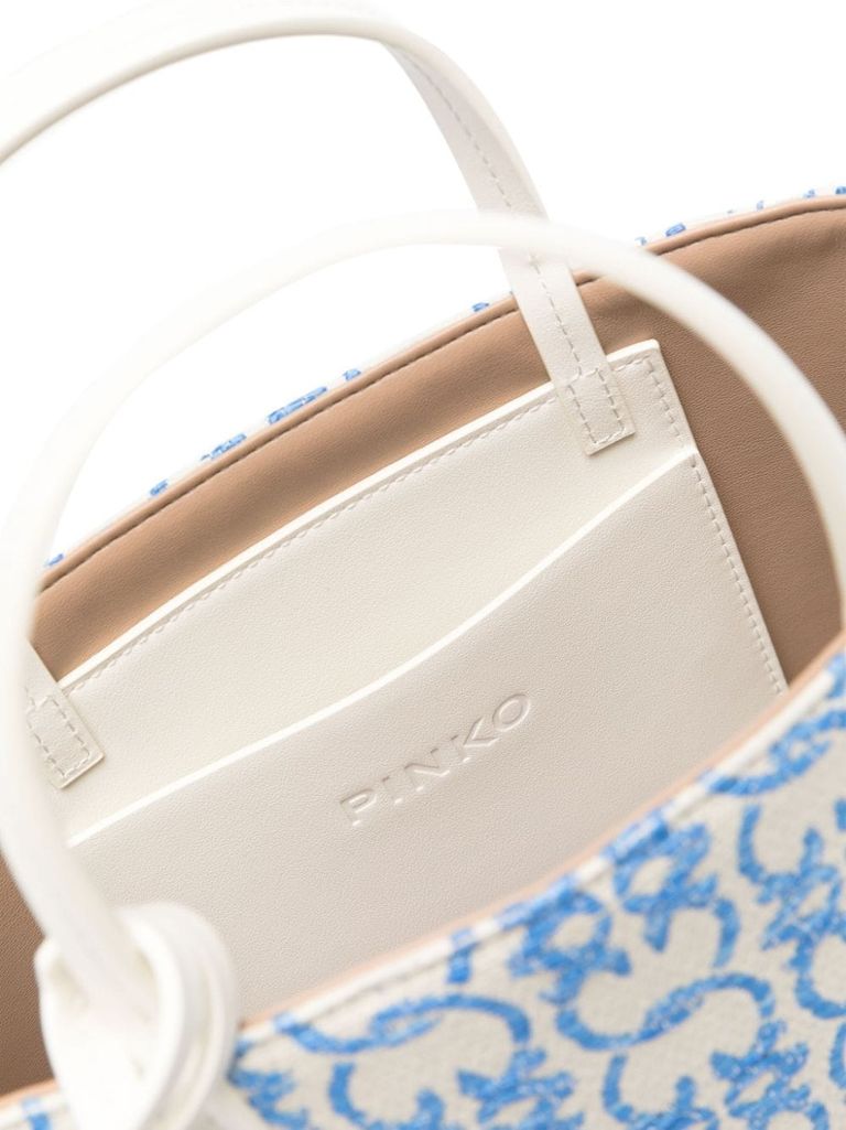 トートバッグ PINKO 'Carrie' shopping bag Beige PINKO Carrie Tote Bag | Neutrals | FARFETCH