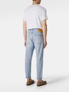 Devis cotton jeans with cuff at the bottom