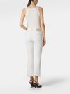 Jeans Grace in cotone stretch con orlo sfrangiato