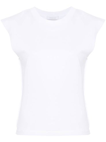 Cotton t-shirt with chain detail on the back