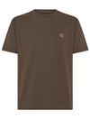 Adelmar cotton T-shirt with embroidered logo on the front