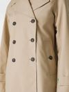 Sofi short double-breasted trench coat