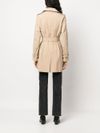 Audrey slim fit waterproof coat in recycled polyester