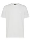 save the duck - Adelmar cotton T-shirt with embroidered logo on the front