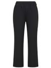 Milan straight-cut pants in stretch fabric