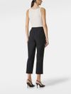 Milan straight-cut pants in stretch fabric