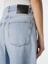Jeans Angri fit oversize in cotone con cavallo basso