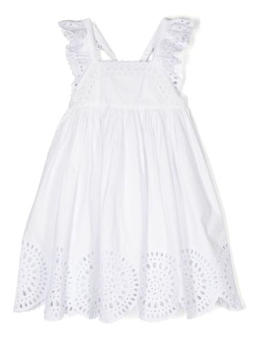 Cotton broderie anglaise dress