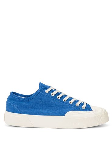 Sneakers Yarn Dyed in cotone design low top