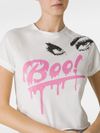 Boah Cotton t-shirt with eye print and text