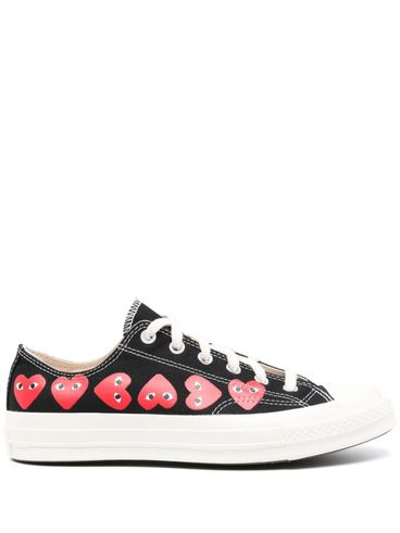 Sneakers with hearts