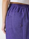Cardiff midi skirt in cotton with applied pockets