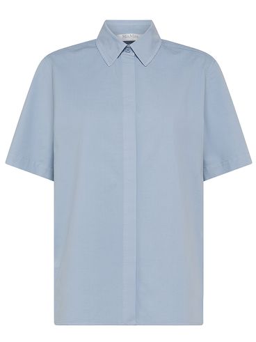 Adunco cotton shirt with wide short sleeves