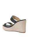 Lucinda Wedge sandals with double leather strap