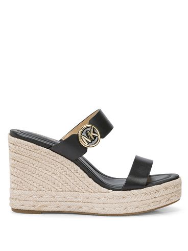 Lucinda Wedge sandals with double leather strap