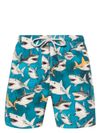 mc2 saint barth - Swimsuit with shark print and pocket