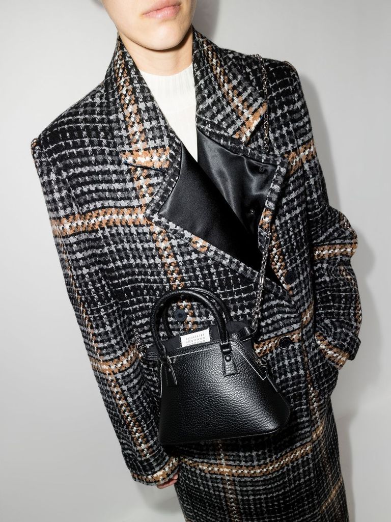 【MAISON MARGIELA】5AC MICRO SHOULDER BAG Maison Margiela 5AC Classique Micro Bag - Feuille Luxury