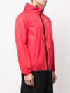 Zip-up hooded jacket