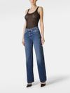 Jeans Jacklyn in cotone stretch leg fit