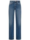 Jeans Jacklyn in cotone stretch leg fit