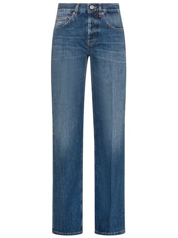 Jeans Jacklyn in cotone stretch leg fit